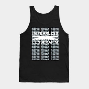 Le sserafim Im Fearless Tank Top